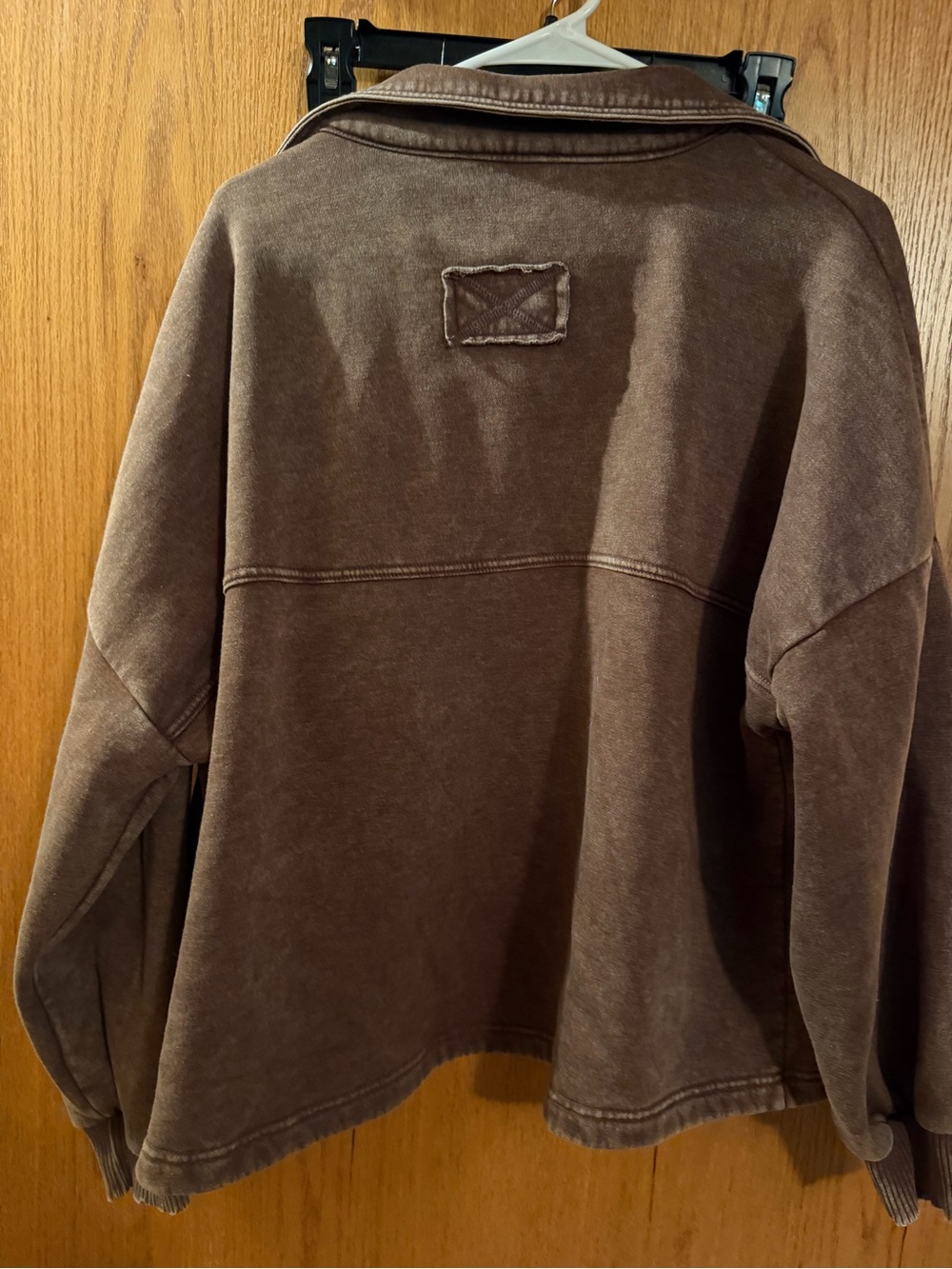 Zenana Outfitters Brown Utility Jacket with Flap Pockets - Picture 5 of 5